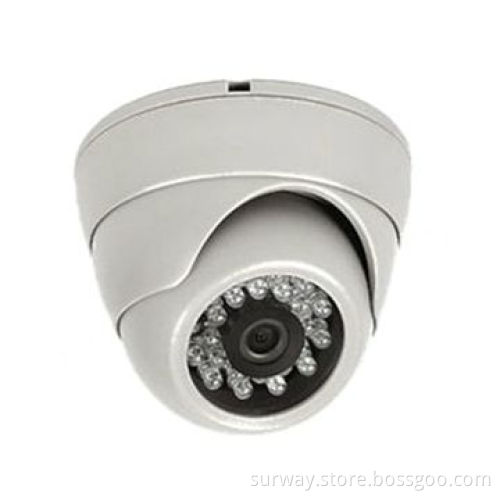 Indoor IR Dome Camera with 1/3-inch Sony Effio, 700TVL Super Quality Image Resolution